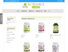 Tablet Screenshot of biosourcelabs.com